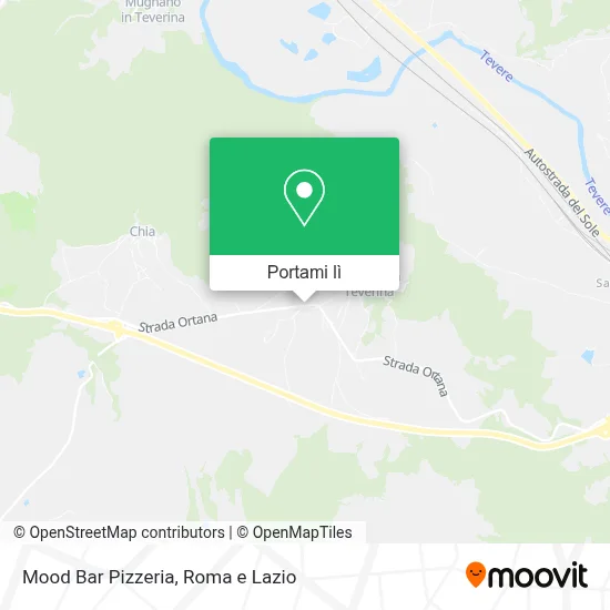 Mappa Mood Bar Pizzeria