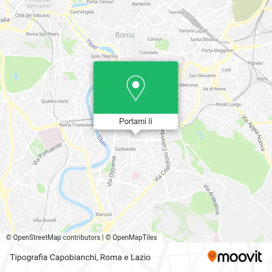 Mappa Tipografia Capobianchi