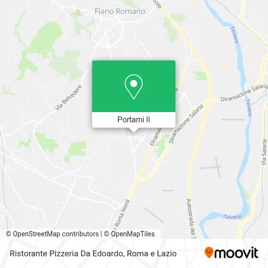 Mappa Ristorante Pizzeria Da Edoardo