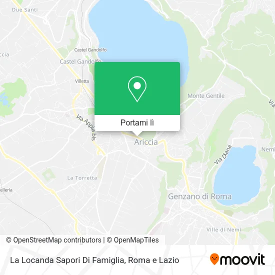 Mappa La Locanda Sapori Di Famiglia