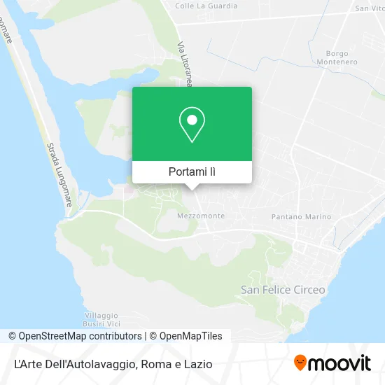 Mappa L'Arte Dell'Autolavaggio