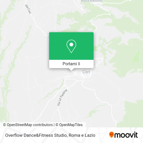 Mappa Overflow Dance&Fitness Studio