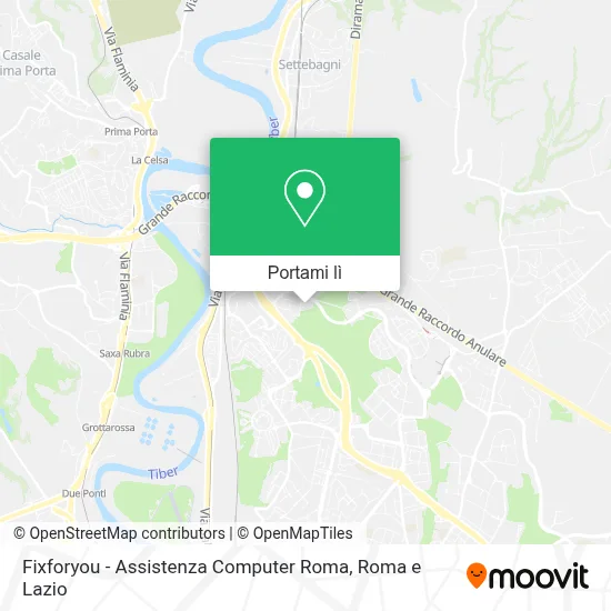Mappa Fixforyou - Assistenza Computer Roma