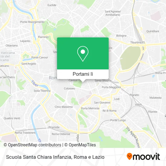 Mappa Scuola Santa Chiara Infanzia