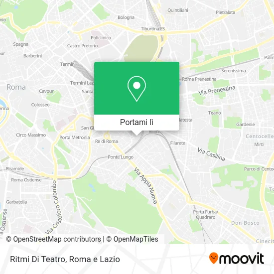 Mappa Ritmi Di Teatro