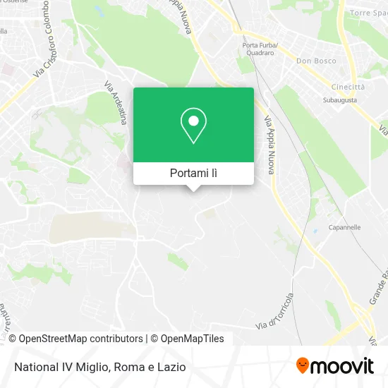 Mappa National IV Miglio