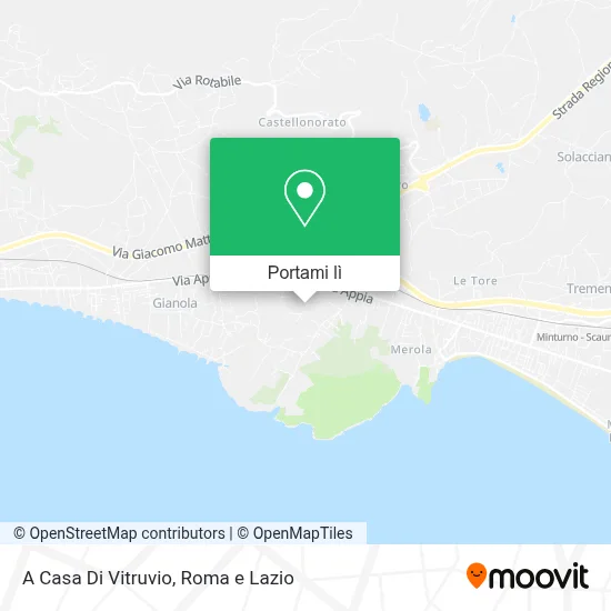 Mappa A Casa Di Vitruvio