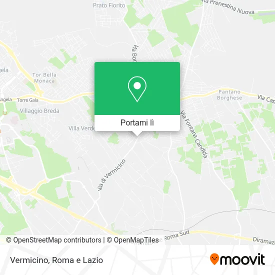 Mappa Vermicino
