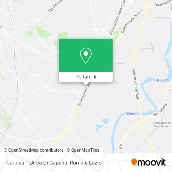 Mappa Carpisa - L'Arca Di Capena