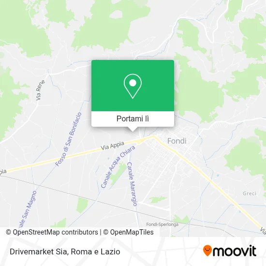 Mappa Drivemarket Sia