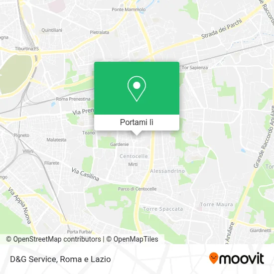 Mappa D&G Service