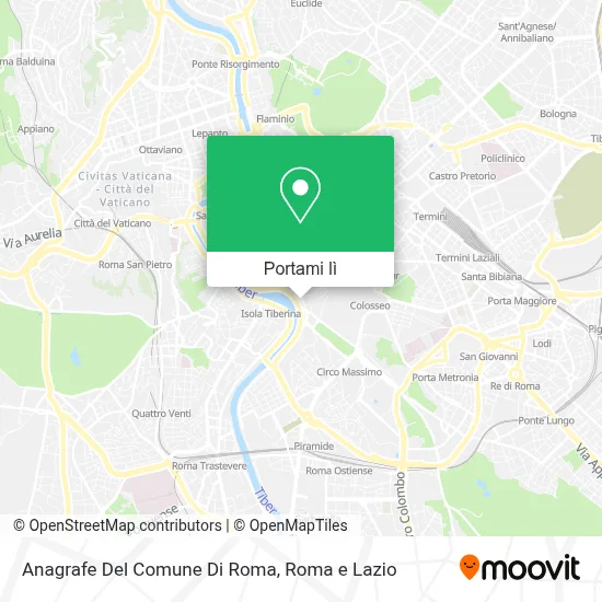 Mappa Anagrafe Del Comune Di Roma