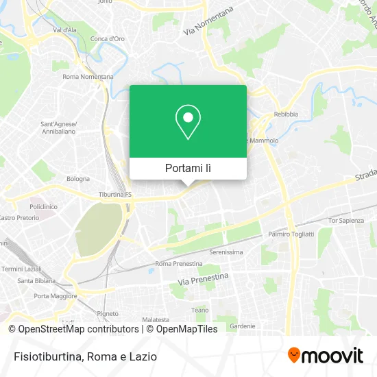Mappa Fisiotiburtina