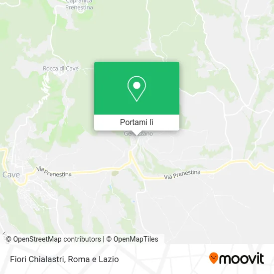 Mappa Fiori Chialastri