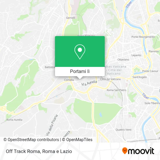 Mappa Off Track Roma