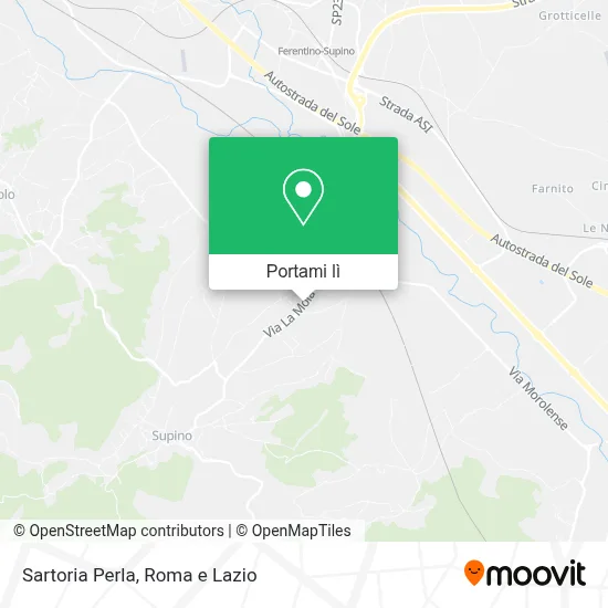 Mappa Sartoria Perla