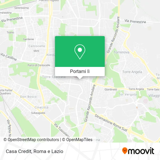 Mappa Casa Credit
