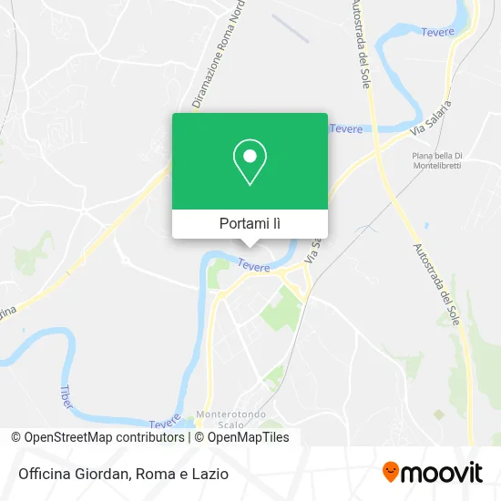 Mappa Officina Giordan