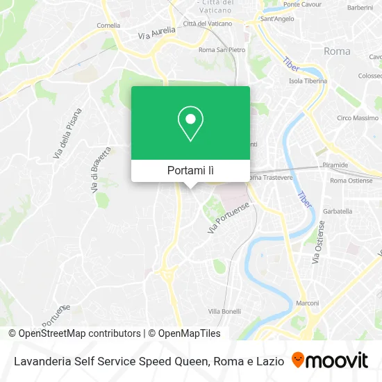 Mappa Lavanderia Self Service Speed Queen