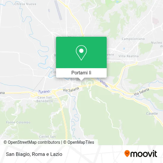 Mappa San Biagio
