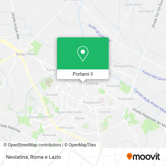 Mappa Neolatina