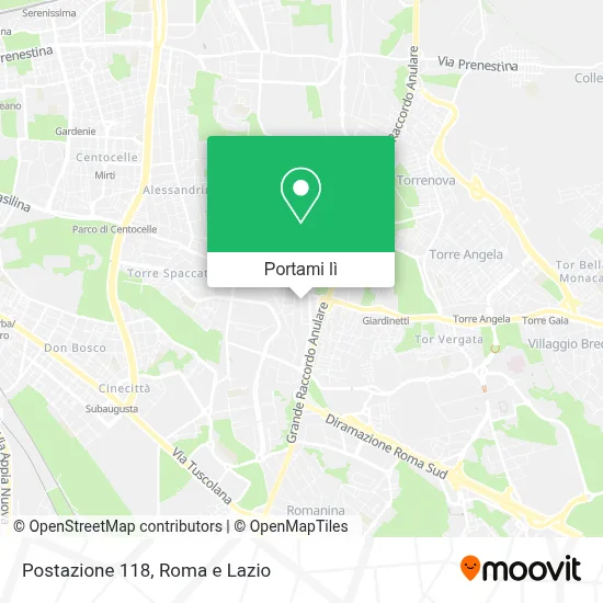 Mappa Postazione 118
