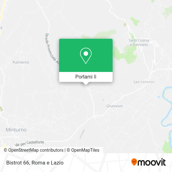 Mappa Bistrot 66