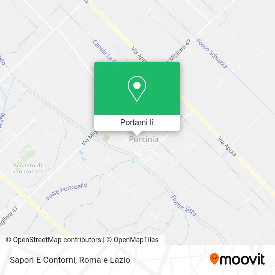 Mappa Sapori E Contorni