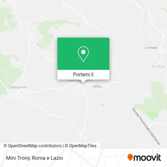 Mappa Mini Trony