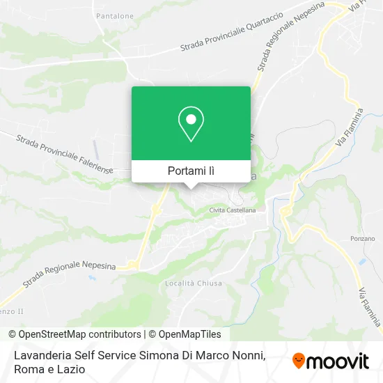 Mappa Lavanderia Self Service Simona Di Marco Nonni