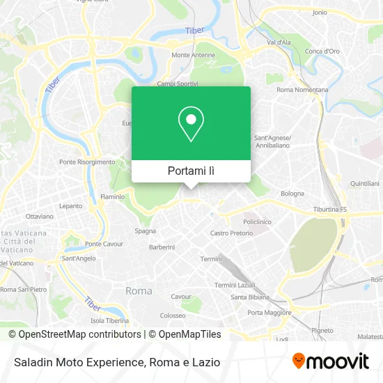 Mappa Saladin Moto Experience