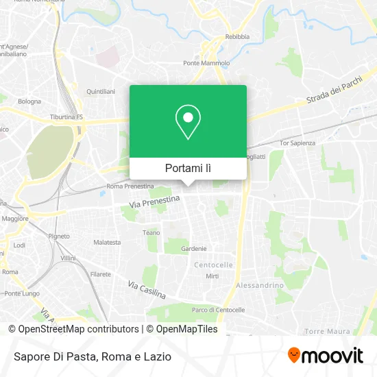 Mappa Sapore Di Pasta