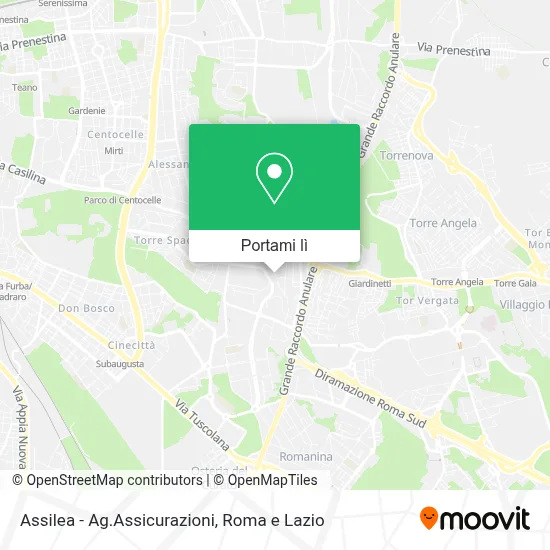 Mappa Assilea - Ag.Assicurazioni