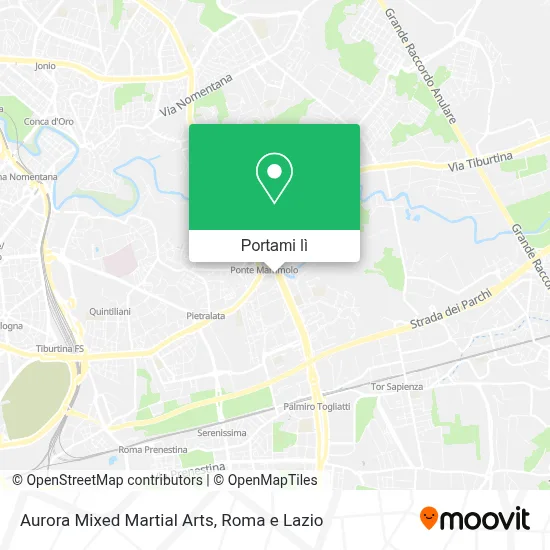 Mappa Aurora Mixed Martial Arts