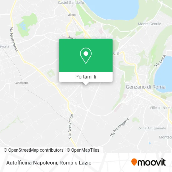 Mappa Autofficina Napoleoni