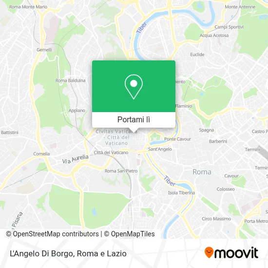 Mappa L'Angelo Di Borgo