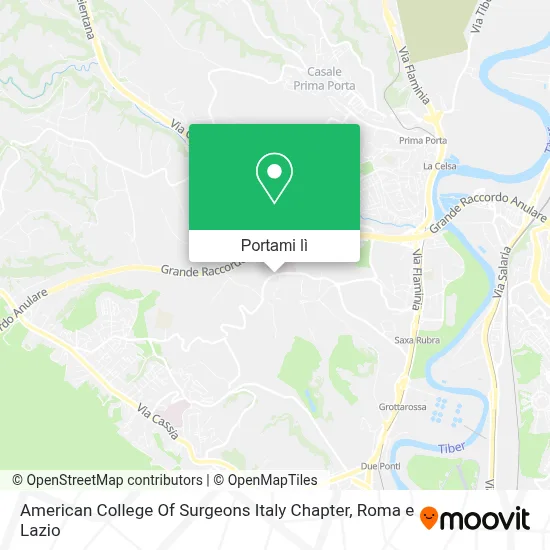 Mappa American College Of Surgeons Italy Chapter