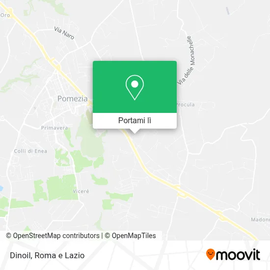 Mappa Dinoil