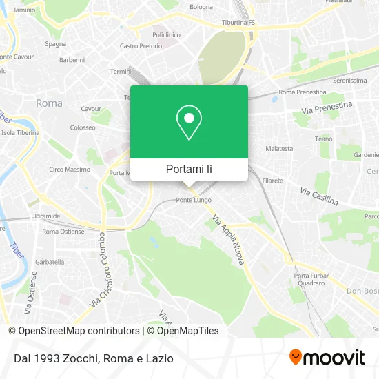 Mappa Dal 1993 Zocchi
