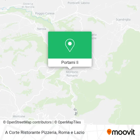 Mappa A Corte Ristorante Pizzeria