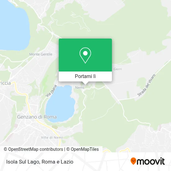 Mappa Isola Sul Lago
