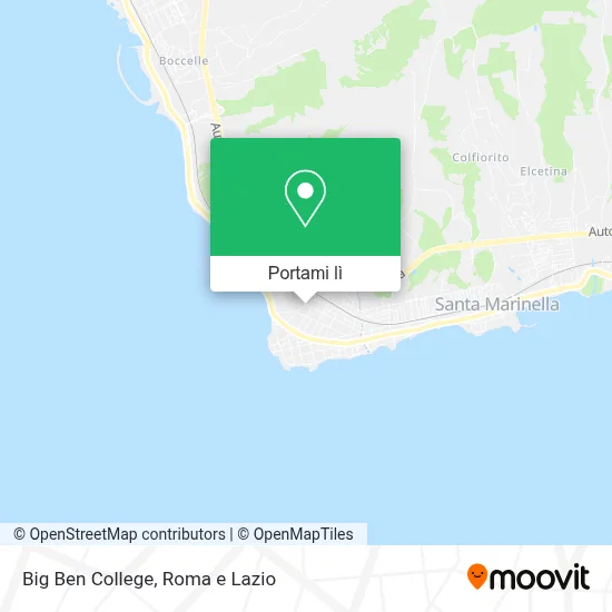 Mappa Big Ben College