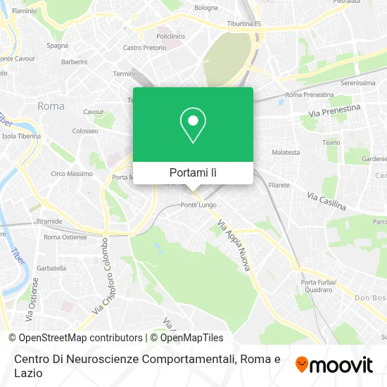 Mappa Centro Di Neuroscienze Comportamentali