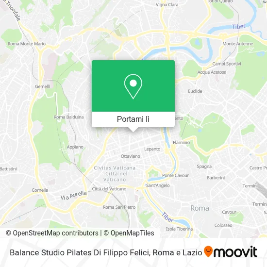 Mappa Balance Studio Pilates Di Filippo Felici