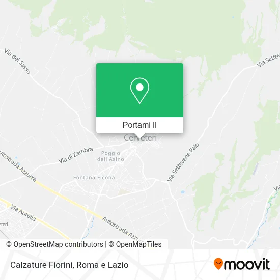 Mappa Calzature Fiorini