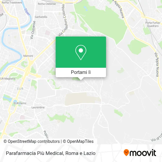 Mappa Parafarmacia Più Medical