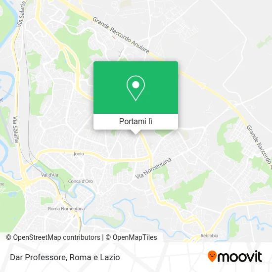 Mappa Dar Professore