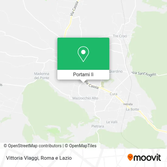 Mappa Vittoria Viaggi