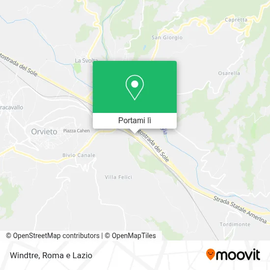 Mappa Windtre