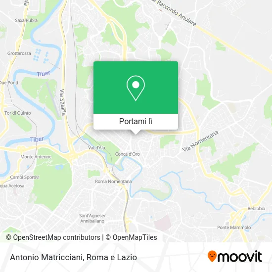Mappa Antonio Matricciani